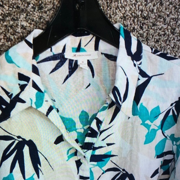 Floral Print Women's Top - Picture 4 of 6